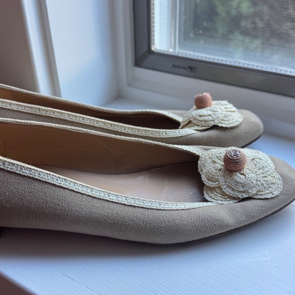 CHANEL Cloth Flats - Picture 3 of 3